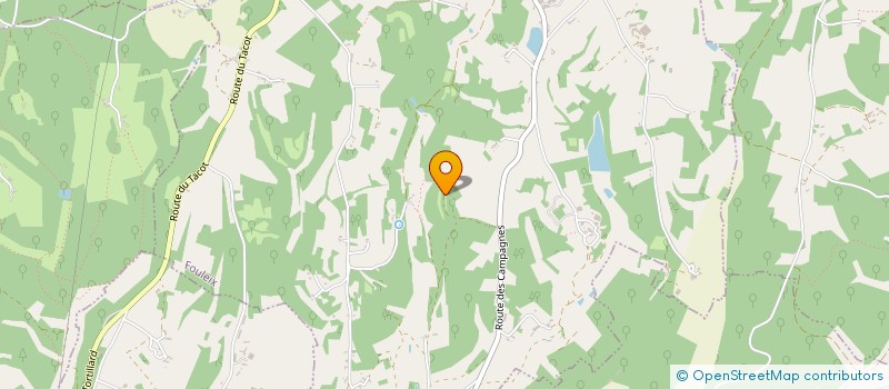 localisation de l'entreprise MADAME PAMELA SAUVIGNON  VERGT