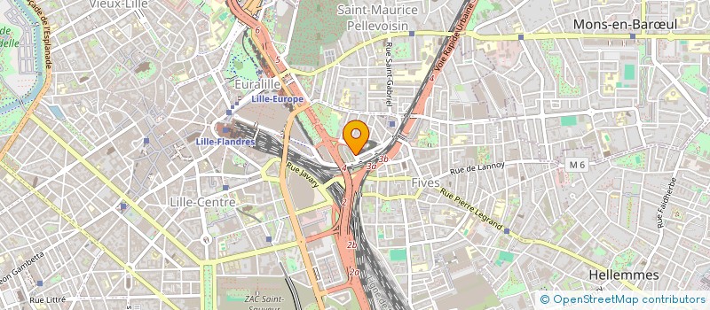 localisation de l'entreprise MADAME PAMELA TIRLOY à LILLE