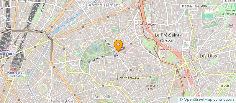 localisation de l'entreprise MADAME PAMELA TORRES CASTILLO  PARIS