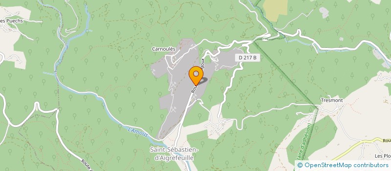 localisation de l'entreprise MADAME PAMELA VICET  SAINT-SEBASTIEN-D'AIGREFEUILLE