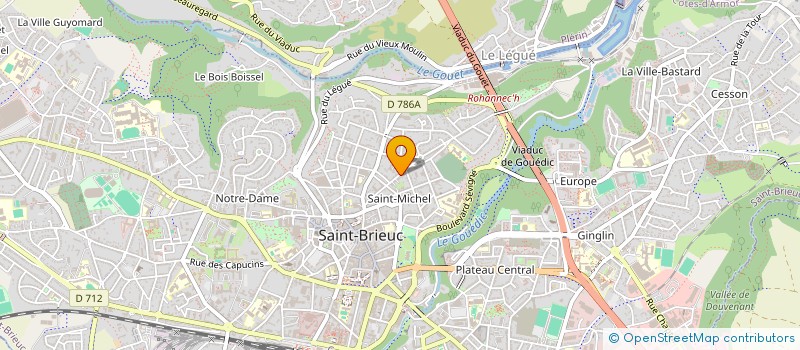 localisation de l'entreprise MADAME PAMELA VILLEGAS TAPIA à SAINT-BRIEUC