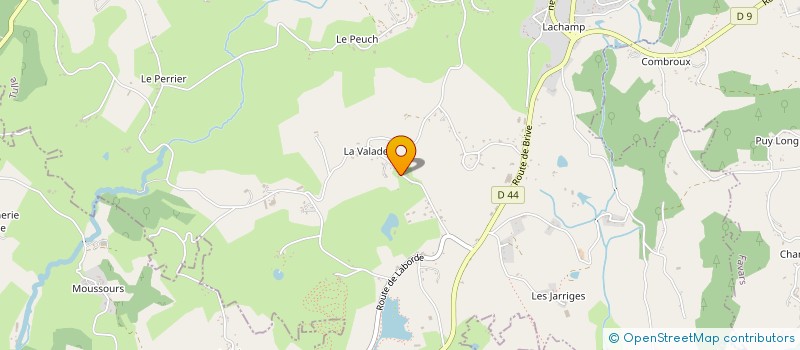 localisation de l'entreprise MADAME PAMELA WIGMORE  SAINT-GERMAIN-LES-VERGNES