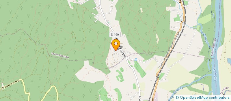 localisation de l'entreprise MADAME PAMELLA GOUVEIA DE SOUSA  SAINT-MONTAN