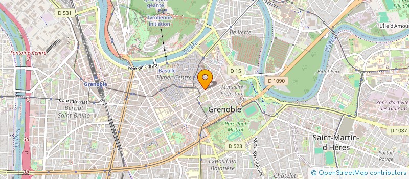 localisation de l'entreprise MADAME PAMELLA MENDONCA PASTOR à GRENOBLE