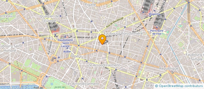 localisation de l'entreprise MADAME PANIZ FOROUZANDEH  PARIS