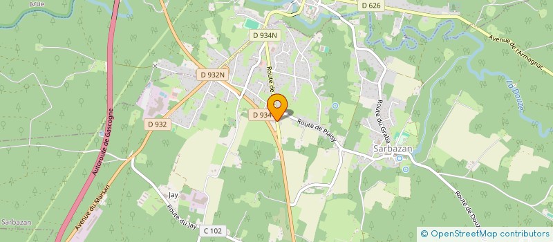 localisation de l'entreprise MADAME PANTIPA KANTHONG  SARBAZAN