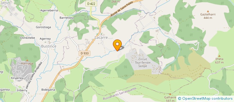 localisation de l'entreprise MADAME PANTXIKA LARRAMENDY  ISPOURE