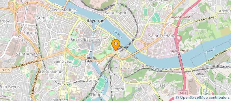 localisation de l'entreprise MADAME PANTXIKA LECUONA à BAYONNE