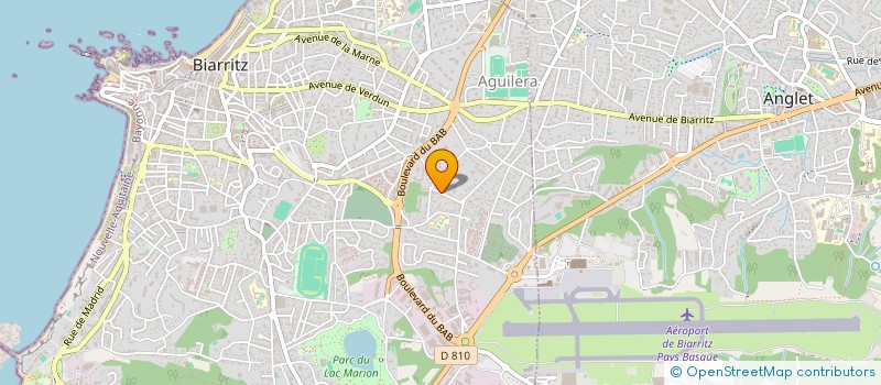 localisation de l'entreprise MADAME PANTXIKA SAUSSIE à BIARRITZ