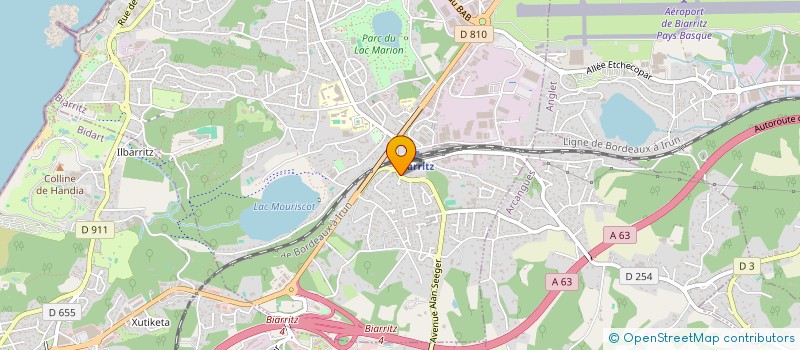 localisation de l'entreprise MADAME PANTXIKA TUYA à BIARRITZ