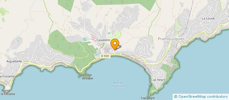localisation de l'entreprise MADAME PANUDDA YONMANKA à LE LAVANDOU