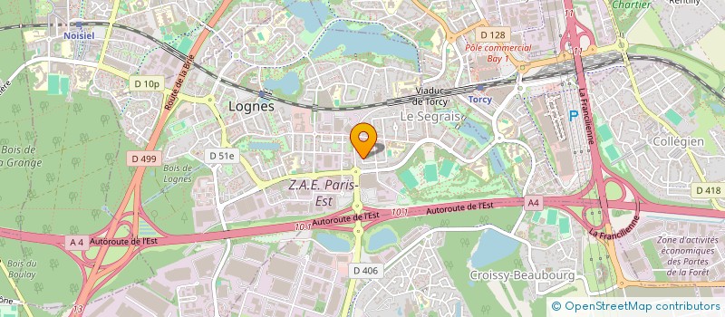 localisation de l'entreprise MADAME PAO LIN à LOGNES