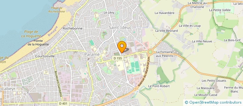 localisation de l'entreprise MADAME PAOLA ABRANCHES à SAINT-MALO
