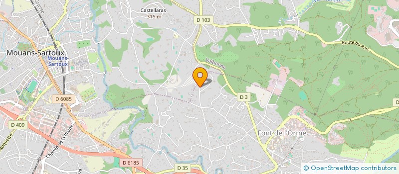 localisation de l'entreprise MADAME PAOLA AMAR à MOUGINS