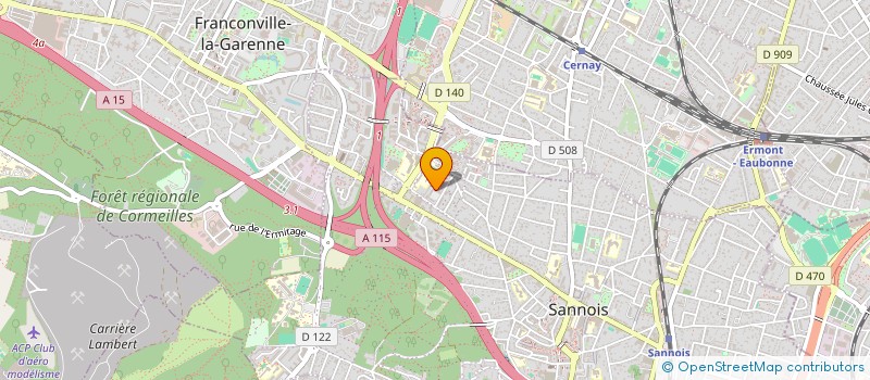 localisation de l'entreprise MADAME PAOLA ANDREA SANDOVAL MUNOZ  ERMONT