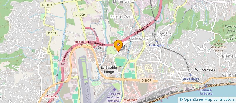 localisation de l'entreprise MADAME PAOLA ANDREOZZI à CANNES