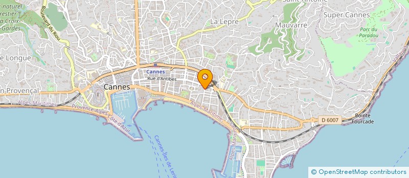 localisation de l'entreprise MADAME PAOLA BASSO à CANNES
