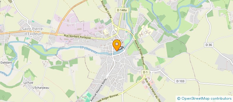 localisation de l'entreprise MADAME PAOLA BERNABE NAVARRO  CIVRAY