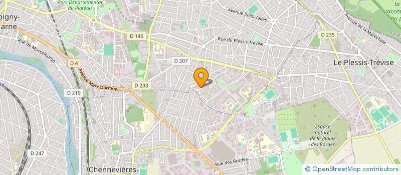 localisation de l'entreprise MADAME PAOLA BERNADETTE DEMGNE KAMDEM à CHAMPIGNY-SUR-MARNE