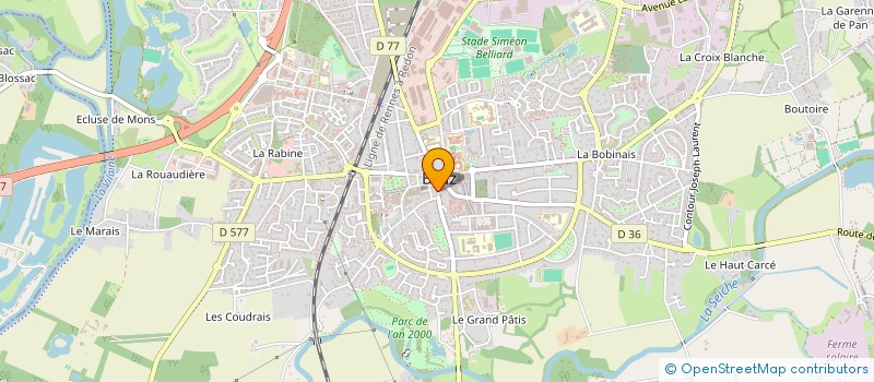 localisation de l'entreprise MADAME PAOLA BINOIS  BRUZ