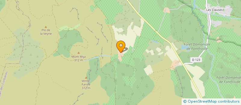 localisation de l'entreprise MADAME PAOLA BIRBUET ROSAZZA  THEZAN-DES-CORBIERES