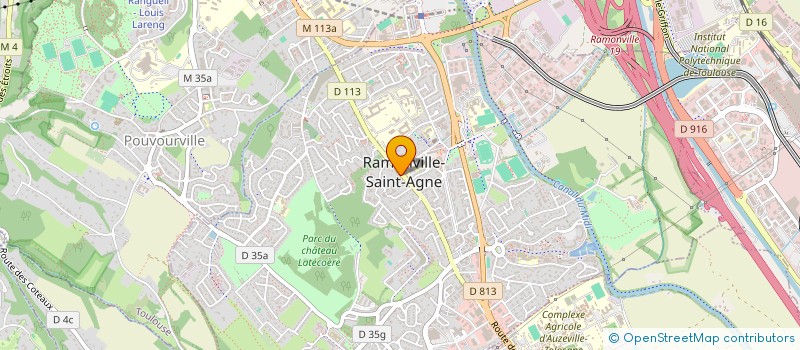 localisation de l'entreprise MADAME PAOLA CANE  RAMONVILLE-SAINT-AGNE