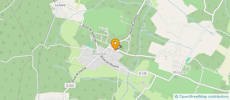 localisation de l'entreprise MADAME PAOLA CARREAU  ROAILLAN