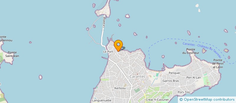 localisation de l'entreprise MADAME PAOLA CHAPDELAINE  CARANTEC