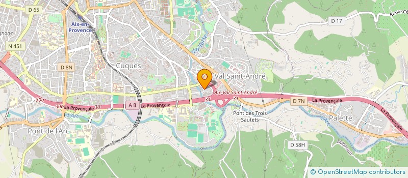 localisation de l'entreprise MADAME PAOLA CORSINO à AIX-EN-PROVENCE