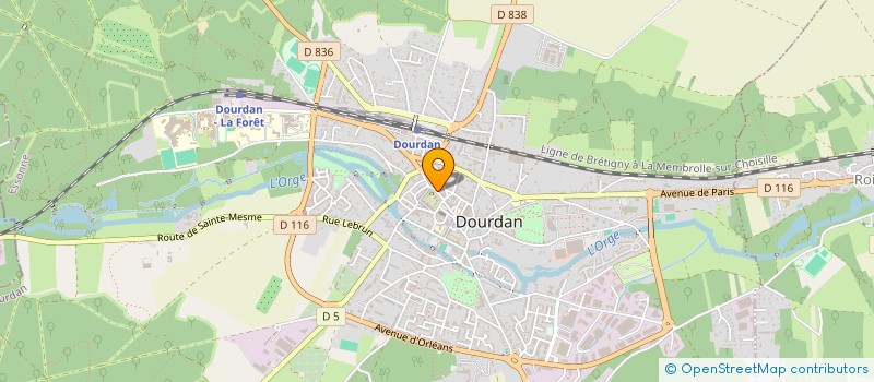 localisation de l'entreprise MADAME PAOLA DE LIMA à DOURDAN