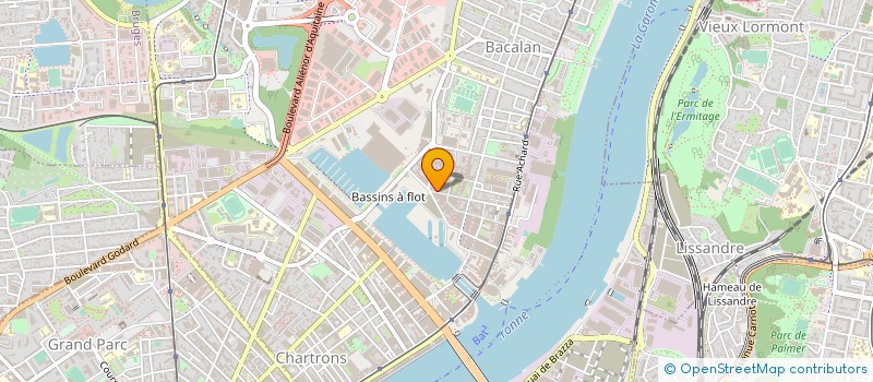 localisation de l'entreprise MADAME PAOLA DEL CARMEN FLORES à BORDEAUX