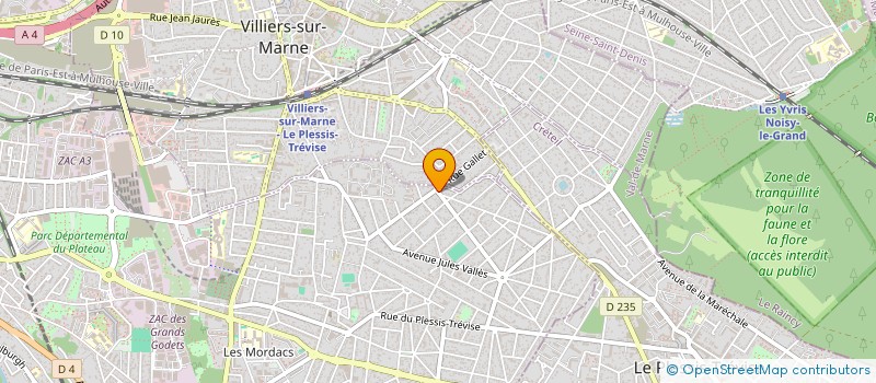 localisation de l'entreprise MADAME PAOLA DEMARET à CHAMPIGNY-SUR-MARNE