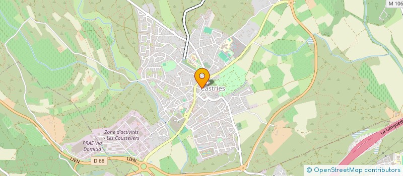 localisation de l'entreprise MADAME PAOLA FEDELE  CASTRIES