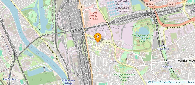 localisation de l'entreprise MADAME PAOLA FOURGOUS  VILLENEUVE-SAINT-GEORGES