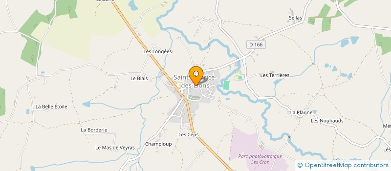 localisation de l'entreprise MADAME PAOLA GAUD à SAINT-MAURICE-DES-LIONS