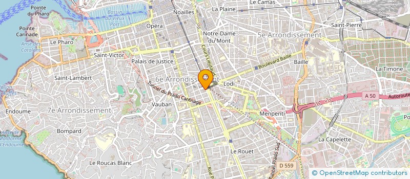 localisation de l'entreprise MADAME PAOLA GIOIA à MARSEILLE
