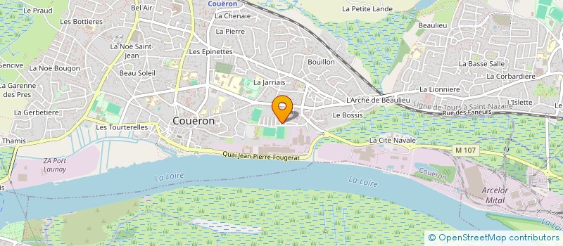 localisation de l'entreprise MADAME PAOLA GRIECO à COUERON