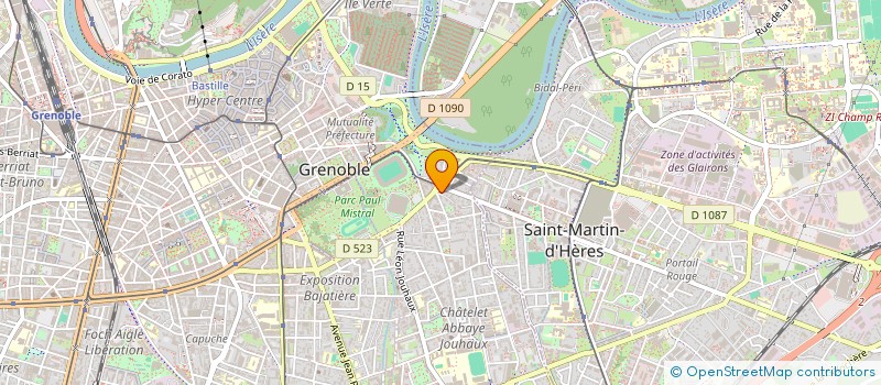 localisation de l'entreprise MADAME PAOLA HUMBERT à GRENOBLE