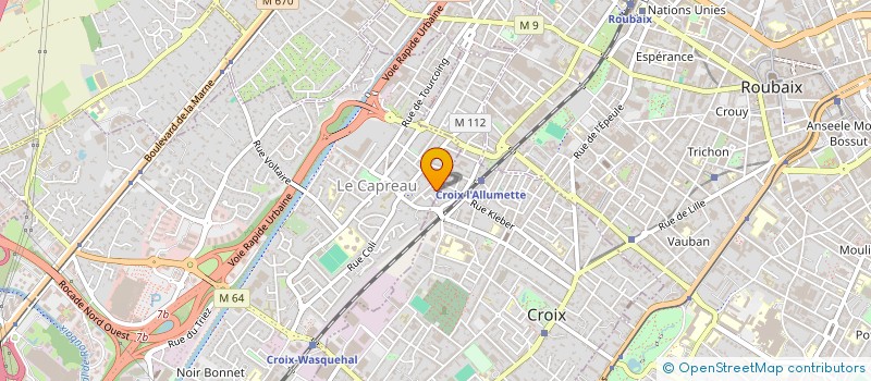 localisation de l'entreprise MADAME PAOLA JACQUES  WASQUEHAL