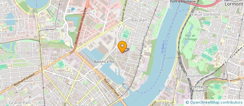 localisation de l'entreprise MADAME PAOLA LACKMY  BORDEAUX