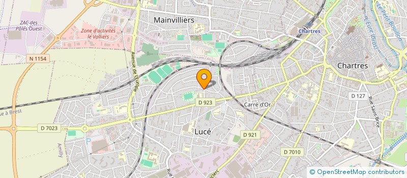 localisation de l'entreprise MADAME PAOLA LAFOSSE à LUCE