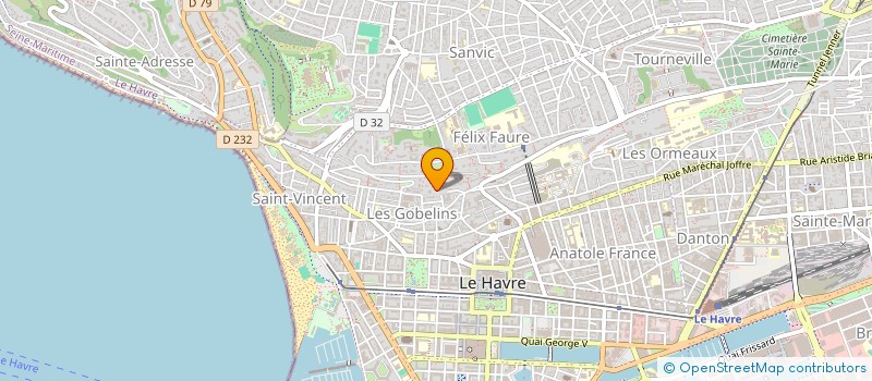 localisation de l'entreprise MADAME PAOLA LAHRECHE  LE HAVRE