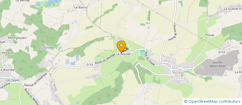 localisation de l'entreprise MADAME PAOLA LANCIEN  ARTAS