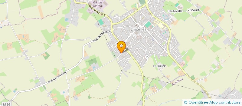 localisation de l'entreprise MADAME PAOLA MARESCAUX  LINSELLES