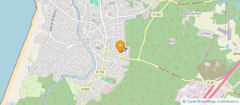 localisation de l'entreprise MADAME PAOLA MELIS  CAPBRETON