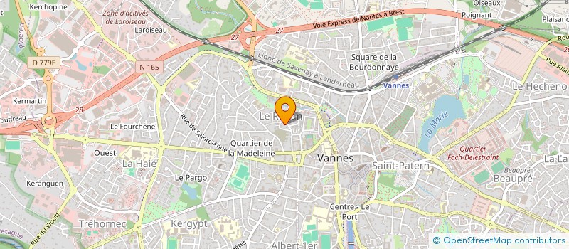 localisation de l'entreprise MADAME PAOLA MFOUMOU ATEBA à VANNES