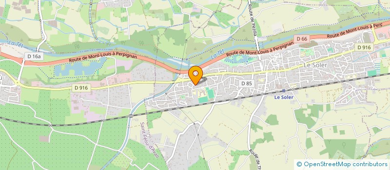 localisation de l'entreprise MADAME PAOLA NDREU  LE SOLER