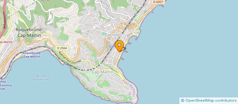localisation de l'entreprise MADAME PAOLA PASQUESI à ROQUEBRUNE-CAP-MARTIN