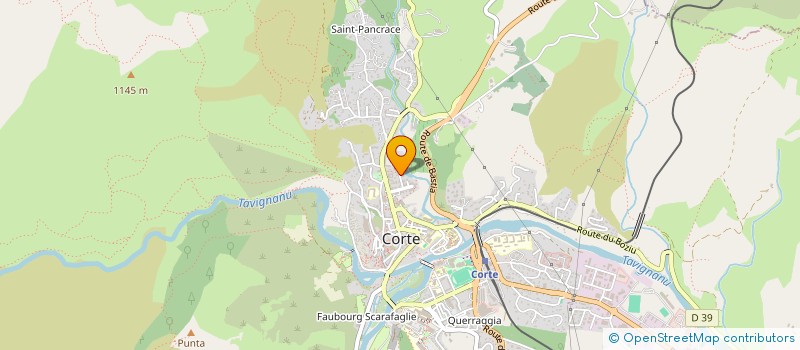 localisation de l'entreprise MADAME PAOLA PICCHINI  CORTE