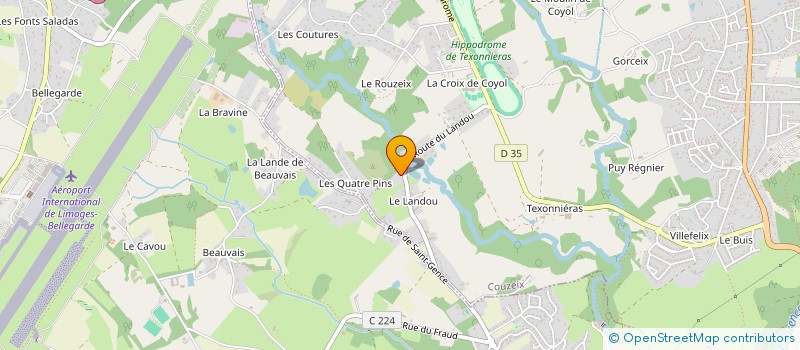 localisation de l'entreprise MADAME PAOLA PIERROT  COUZEIX